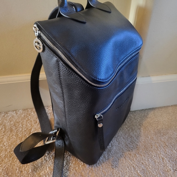 Longchamp Bags Longchamp Leather Back Pack Poshmark